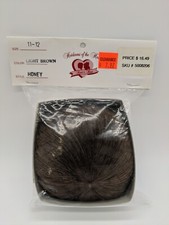 Bell Ceramics Heart to Heart Doll Wig Honey Lt Brown hair size 11-12 - NOS NWT