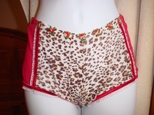 Victorias Secret Vintage Leopard Boyshort Leopard Medium NWOT