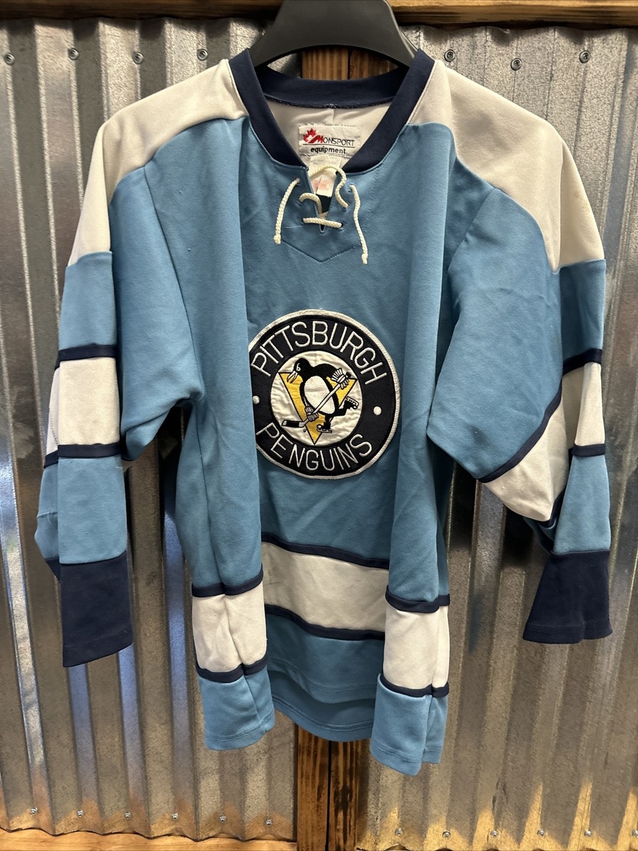 Maillot Vintage Pittsburgh Penguins Années 1970 - Taille 52, Fabriqué Au Canada - Neuf