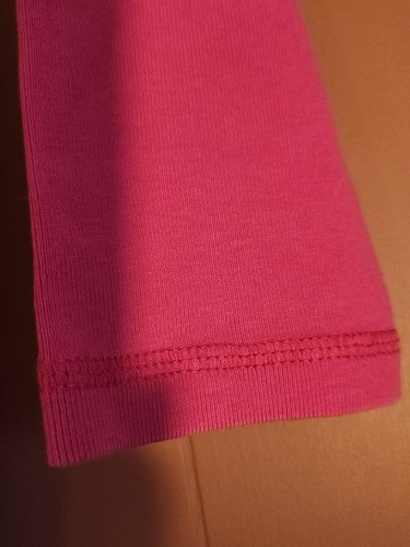 Gap Kids Girl's Medium Pink 2/3 Pink Stretch Top/Shirt - Picture 5 of 5
