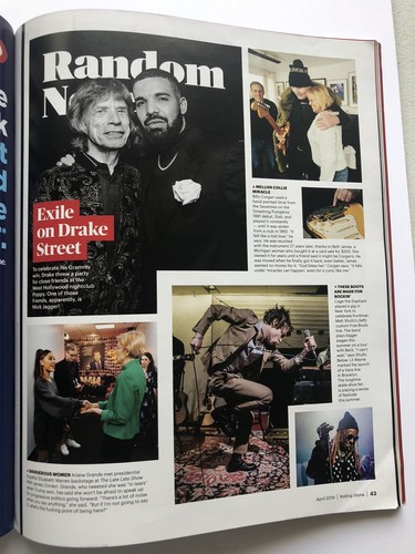 Rolling Stone Magazin April 2019 Game of Thrones Maisie Williams Sophie Turner - Bild 7 von 10