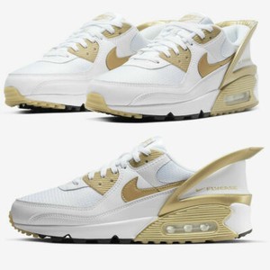 Nike Air Max 90/1 White Metallic Gold Releasing Next Weekend •  KicksOnFire.com