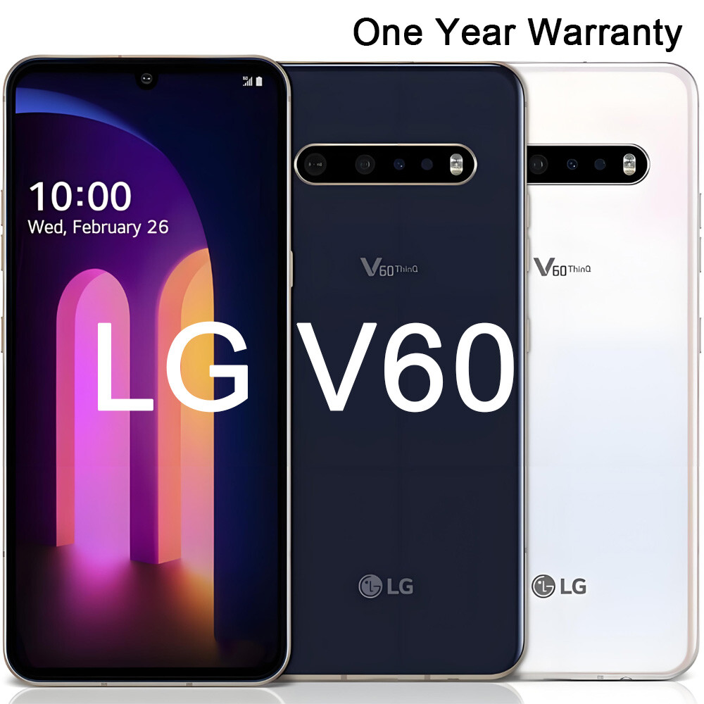 LG V60 ThinQ 5G LM-V600AM V600TM V600VM 128GB Unlocked Smartphone 