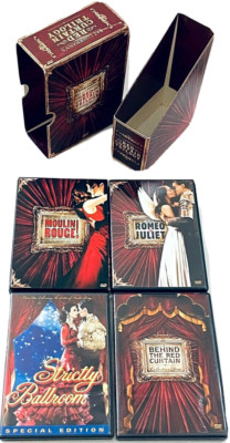 Moulin Rouge + Romeo & Juliet + Strictly Ballroom : RED CURTAIN TRILOGY DVD SET