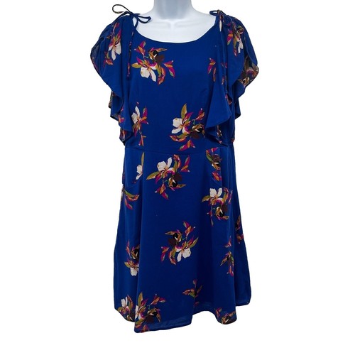 NEW Favlux Fashion Women's A-Line Dress Size M Navy Blue Floral | eBay NEW Favlux Fashion Women's A-Line Dress Size M Navy Blue Floral | eBay