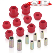 Front Upper Lower Control Arm Rd Polyurethane Bushing Kit For 1992-1995 Civic EG