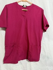 Cherokee Workwear Women's Medium V-Neck Scrub Top 3 Pocket Bundle