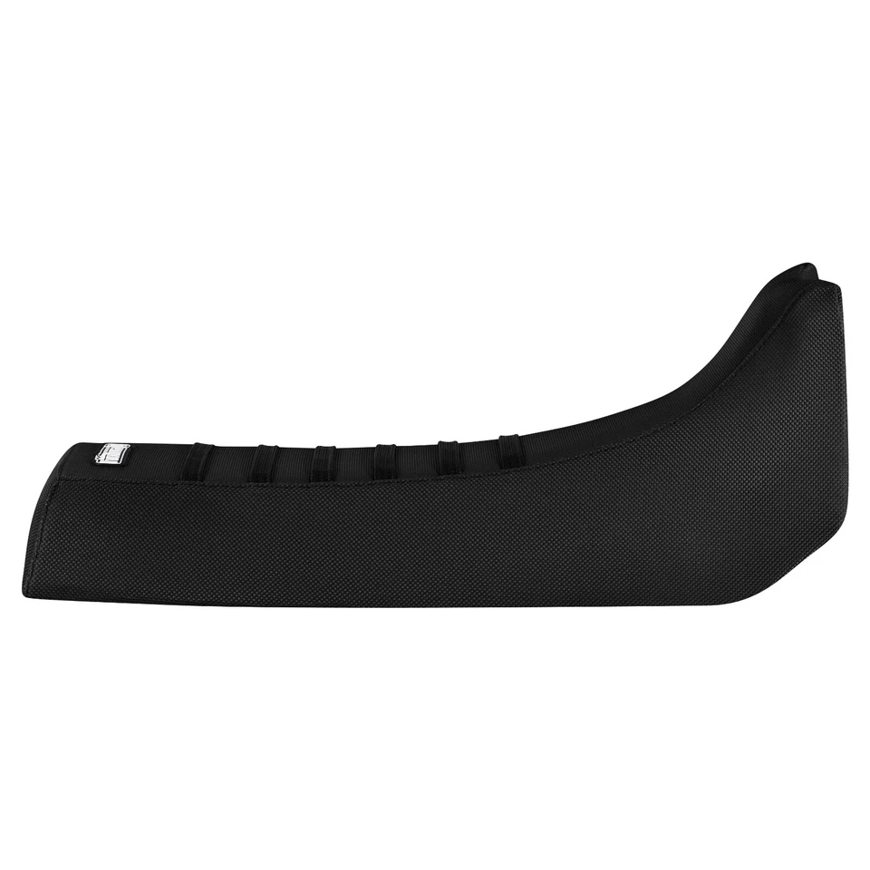 Yamaha XT 250 350 Gripper Seat Cover 1984 - 2000 BLACK / BLACK ribs #284 - Image 2 of 4