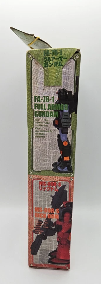 Gundam DX Perfect Geon ver. Figura FA-78-1 Full Armor Gundam y MS-09R-S Rick Dom Foto 4 de 4