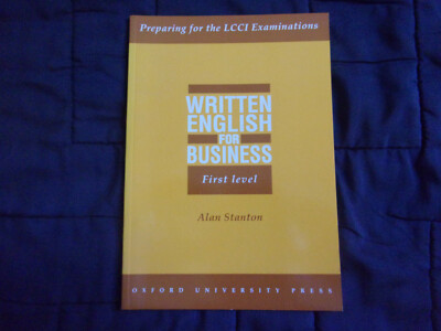 Stanton Written English for Beginners First Level  Preparing LCCI Examinations
