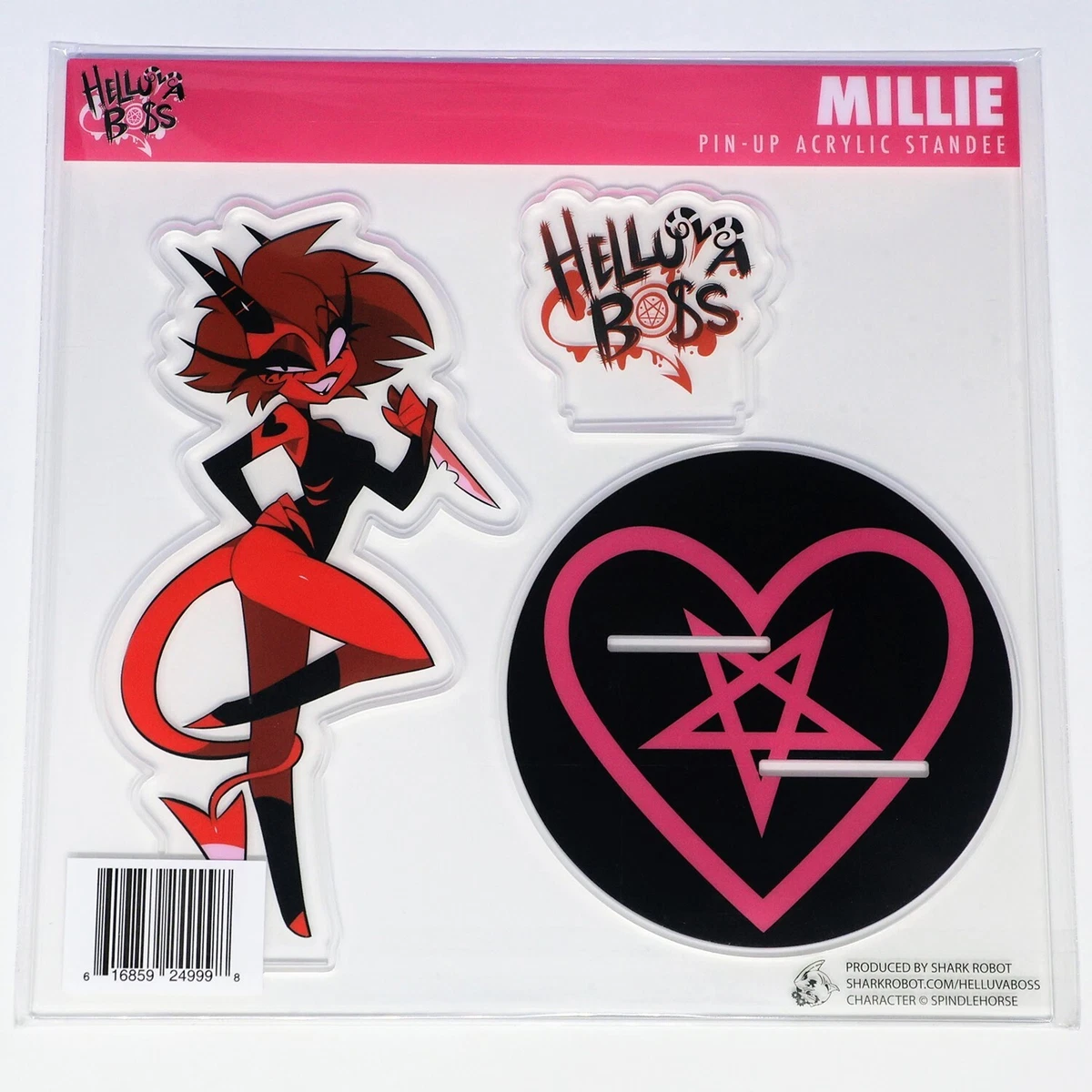 Helluva Boss Pin Up Millie Limited Edition Acrylic Stand Standee