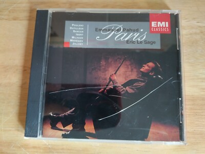 Emmaniel Pahud & Eric La Sage CD - Paris: Classical French Music [VERY GOOD CD]