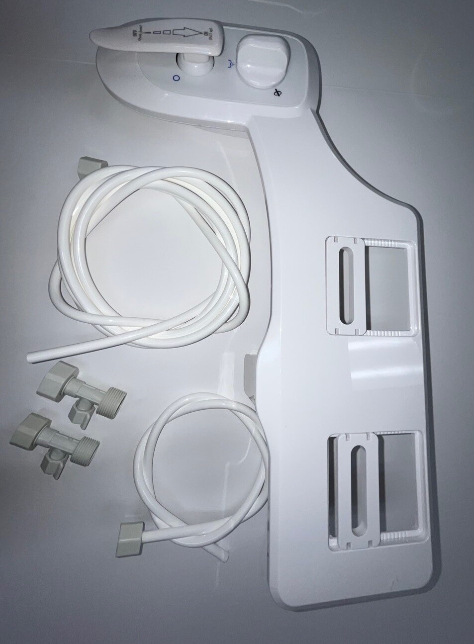 Bidet For Toilet Seat Conversion Kit, Hot and cold water Connection. eBay