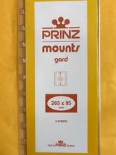 PRINZ STAMP MOUNTS 265/95 - U.S. OLD GLORY BOOKLET PANE MINI-SHEET W/TOP HEADER