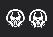 2 Dead Air Logo High Quality Waterproof/Weatherproof High Quality Vinyl Decals