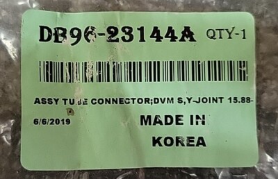 DB96-23144A Tube Valve Assembly NEW | eBay