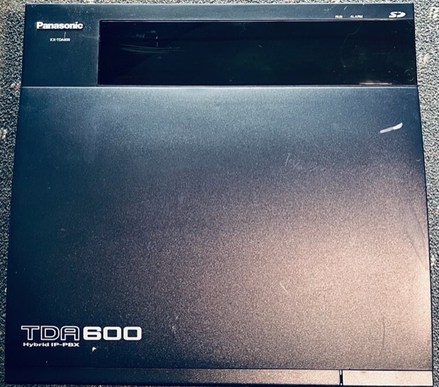 Panasonic KX-TDA600 Hybrid IP-PBX Cabinet W/EMPR MEC
