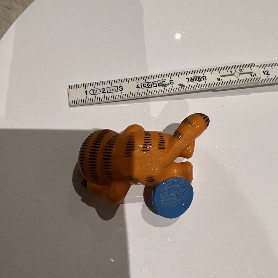 Garfield Vintage Figur This is my favorite position eBay