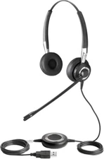 Jabra Biz 2400 II Duo Lync Optimized Corded Headset for Softphone & Mobile Phone