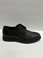 Hush Puppies Men  s Detroit Plain Toe Oxford Black, Size 9 M