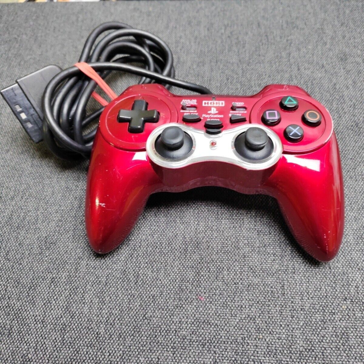 Hori Analog Sindou Pad 2 Turbo (Red) Rapid Fire Controller Hori Analog Sindou Pad 2 Turbo (Red) Rapid Fire Controller