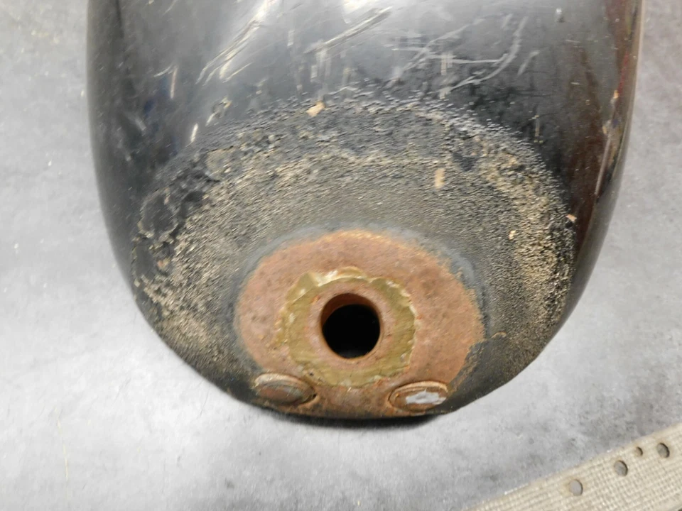 Tanque de gasolina incomparável AJS modelo 18 18CS 500 2365         - Imagem 4 de 4