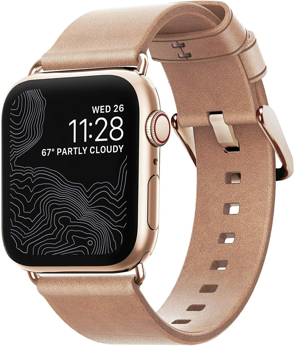 Apple watch sales 40mm leather strap