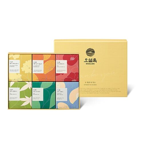 OSULLOC O Thank You Tea Box 30 Tea Bags Jeju Blended Premium Organic Tea - 第 1/4 張圖片