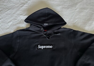 Supreme Box Logo Hoodie Sweatshirt FW23 Size M | eBay