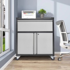 Office File Cabinet Printer Stand Tool Storage Shelf Cupboard Under Bedside Desk