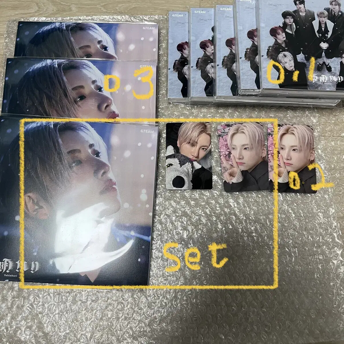 &team Yuma Yukiakari Solo Limited Standard weverse japan
