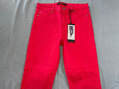 Liverpool Jeans Co High Rise Ankle Skinny Jeans in Cardinal Red. 10, NWT!!