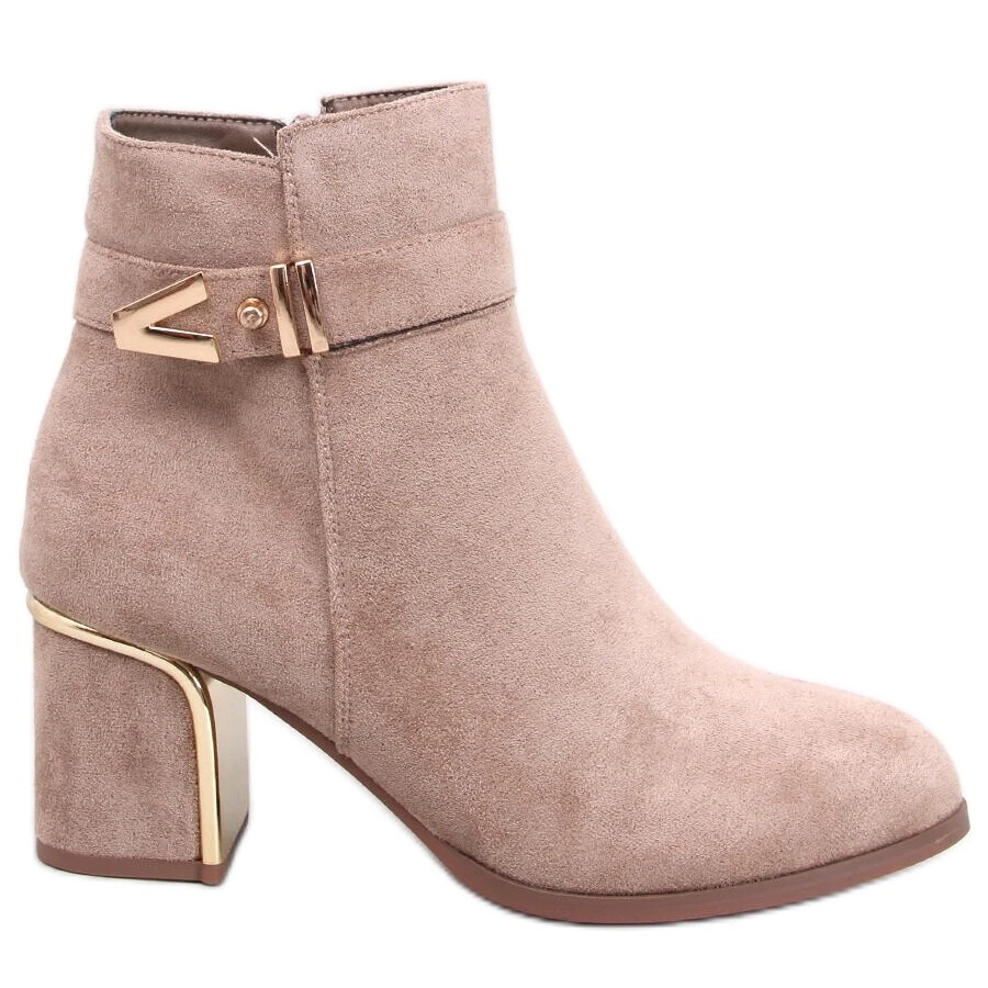 Khaki ankle boots cheap