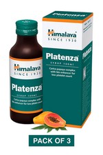 Himalaya Platenza Syrup 100ml x 3  Herbal Platelet Support Syrup  Free Ship
