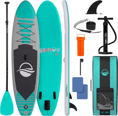 Inflatable Stand up Paddle Board with Premium SUP Accessories   Wide Stable Desi