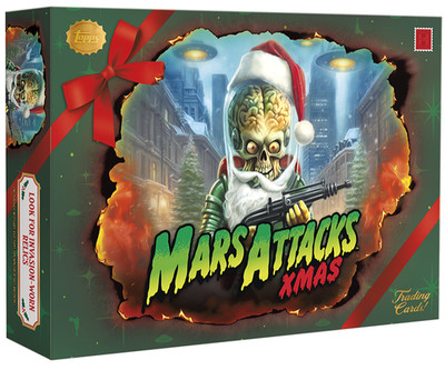 2026 TOPPS MARS ATTACKS CHRISTMAS HOBBY BOX (50 Cards) Brand New Presale QTY