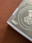 2013 NHL Stanley Cup Final Game 1 Official Puck Blackhawks Bruins New In Case — photo 3