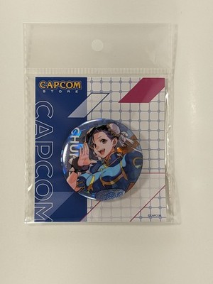 Japan Capcom Store Street Fighter Chun-Li Can Badge