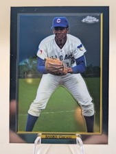 2020 Topps Chrome Turkey Red Ernie Banks baseball card #TRC-27 Chicago Cubs HOF