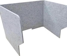 Classroom Privacy Screen 60/80/100cm Desk Divider Partition Freestanding R019