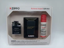 Zippo Bond BTW 007 GUN LOGO 46297 Double Torch Lighter Gift Set