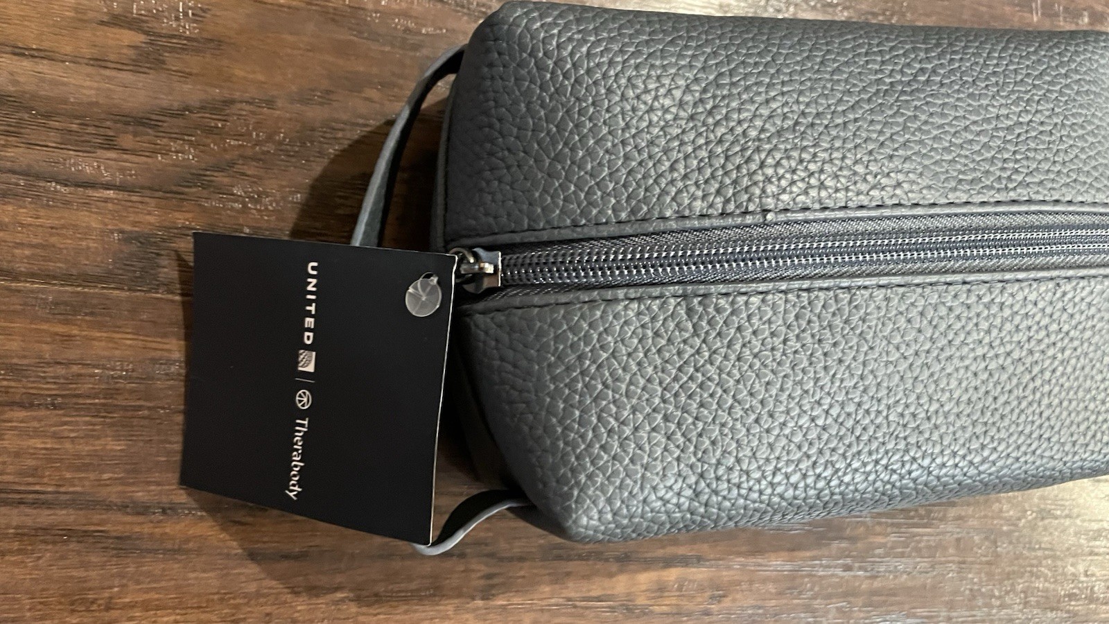 NEW United Airlines - Business Class - Therabody Amenity Travel Kit Bag - Blue