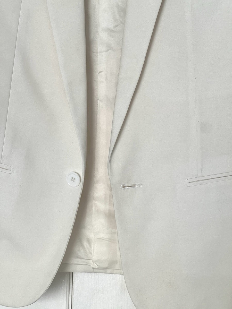 Dior Homme 05SS White Blazer Jacket by Hedi Slimane - Size 44 | eBay