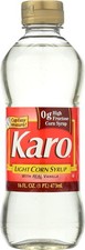 Karo Light Corn Syrup with Real Vanilla Ideal for Baking, High Fructose | 16 oz
