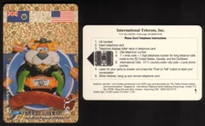 $3.50 Cartoon Tiger 1994 Hong Kong International Phonecard Exhibition Phone Card