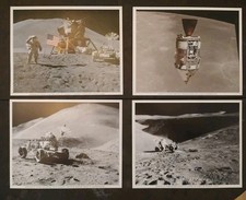 Variety of Apollo 15 NASA Lithographs mixed lot quantity 4