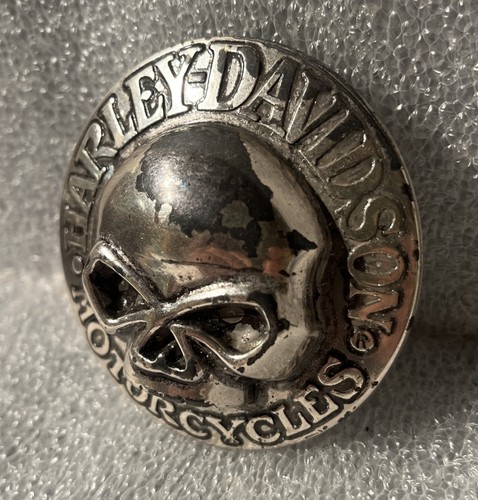 Classic Vintage Harley Davidson Willie G Skull Belt Buckle 2005 Metal Biker