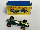 VGC Vintage Matchbox No. 19 Lotus Racing Car Toy Model With Box (P)