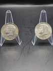 ***2 JOHN F KENNEDY SILVER HALF DOLLARS 1964 & 1964 D***