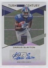 2019 Panini Donruss Elite Turn of the Century 175/199 Darius Slayton Auto 0z5z
